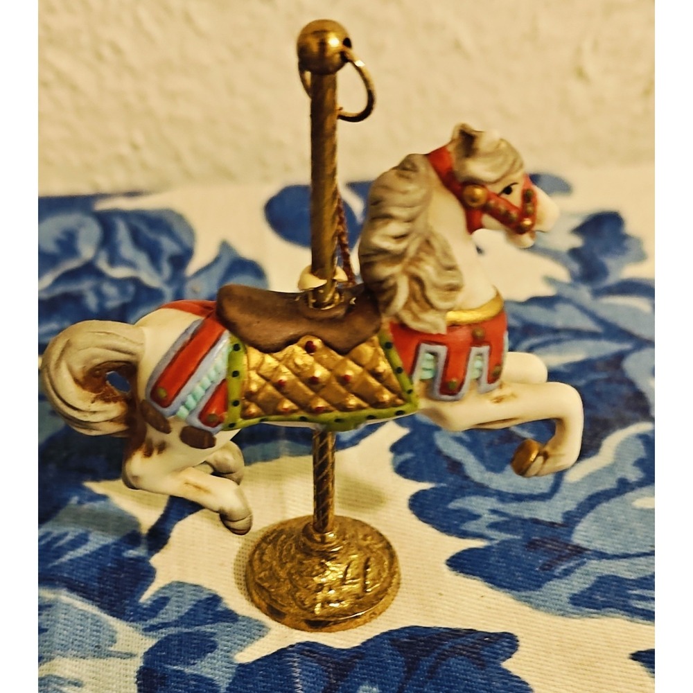 Willits carousel horse Ornament 3" Tall
